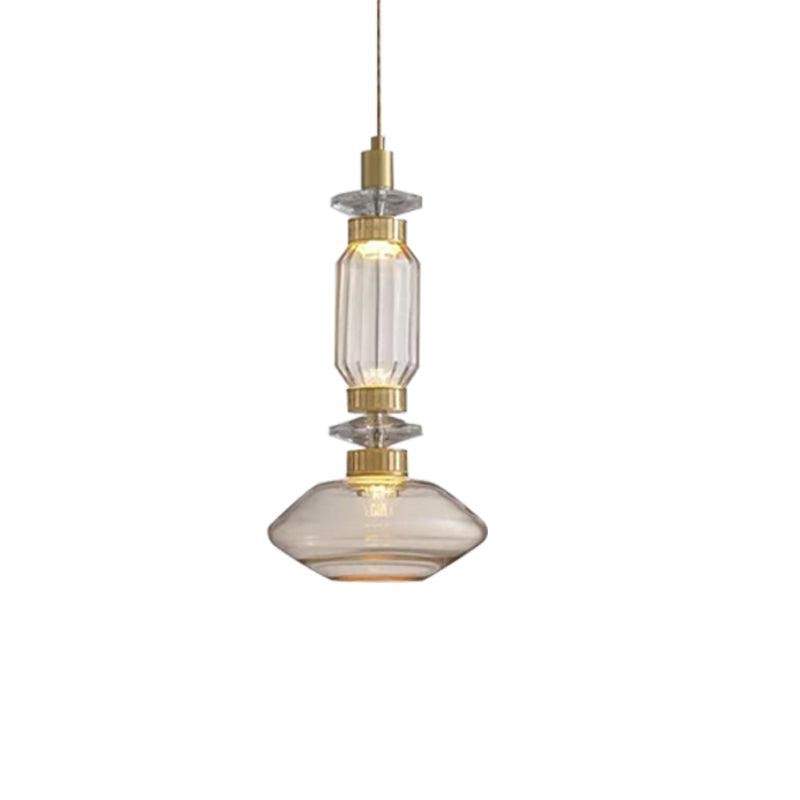 Modern Elegant Ballet Glass Pendant Light K904