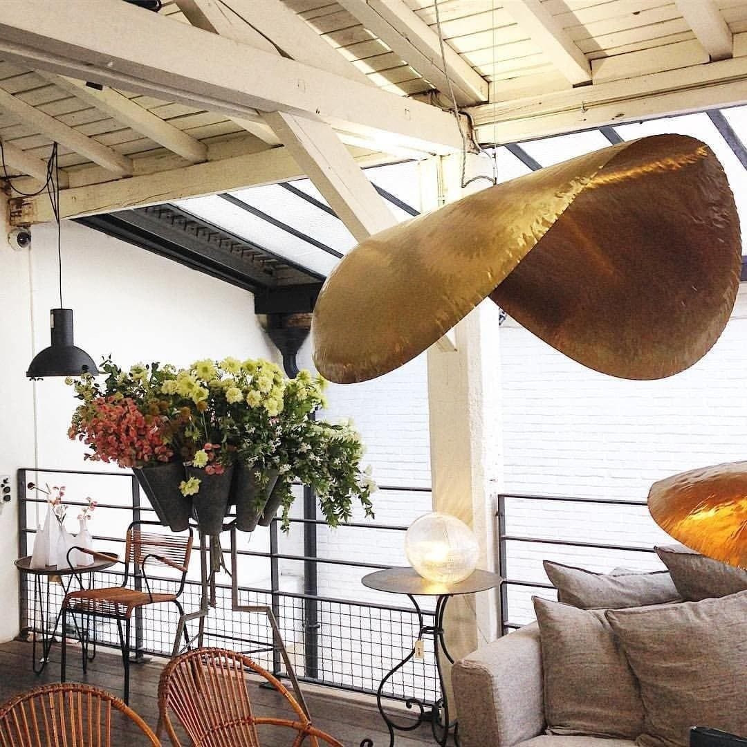 Hammered Brass Suspension Light K1205