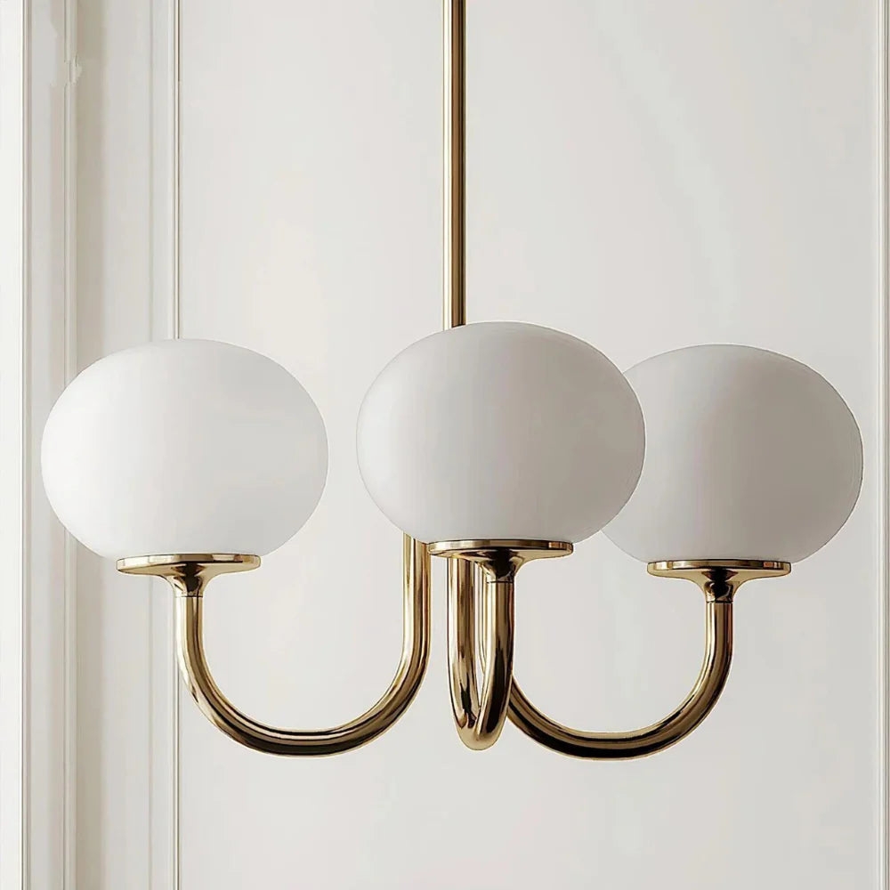Marshmallow Modern Glass Chandelier D776