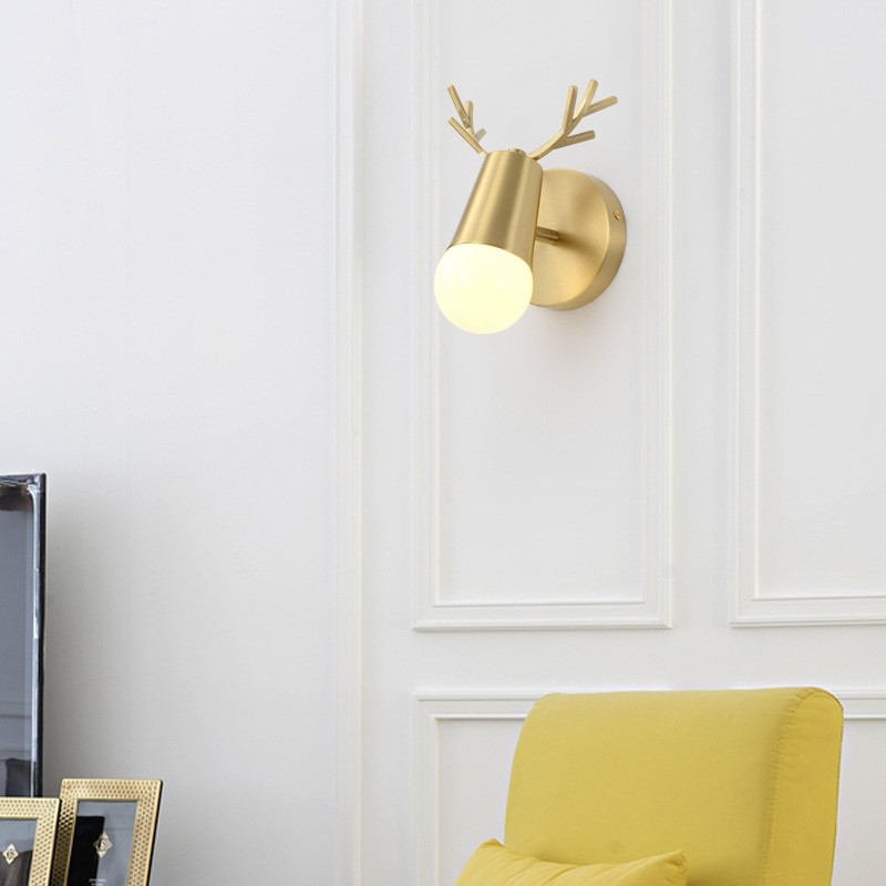 Copper Creative Wall Lamp