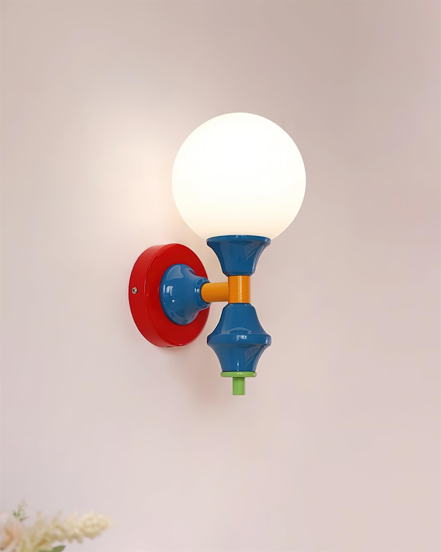 French Style Colored Wall Lamp K254