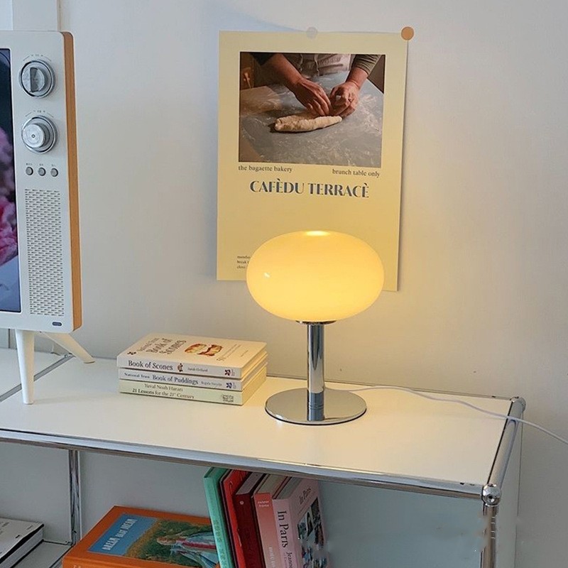 Modern Bauhaus Lollipop Ball Glass Table Lamp K21