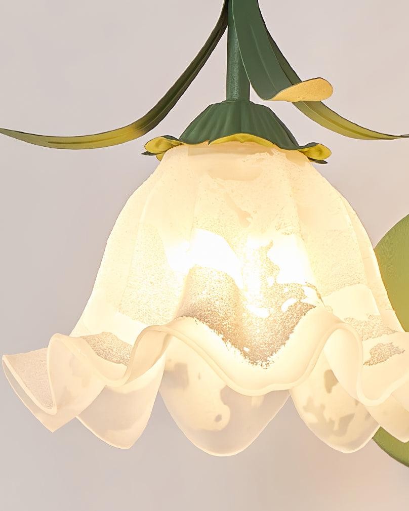 French Cream Style Flower Wall Lamp K474