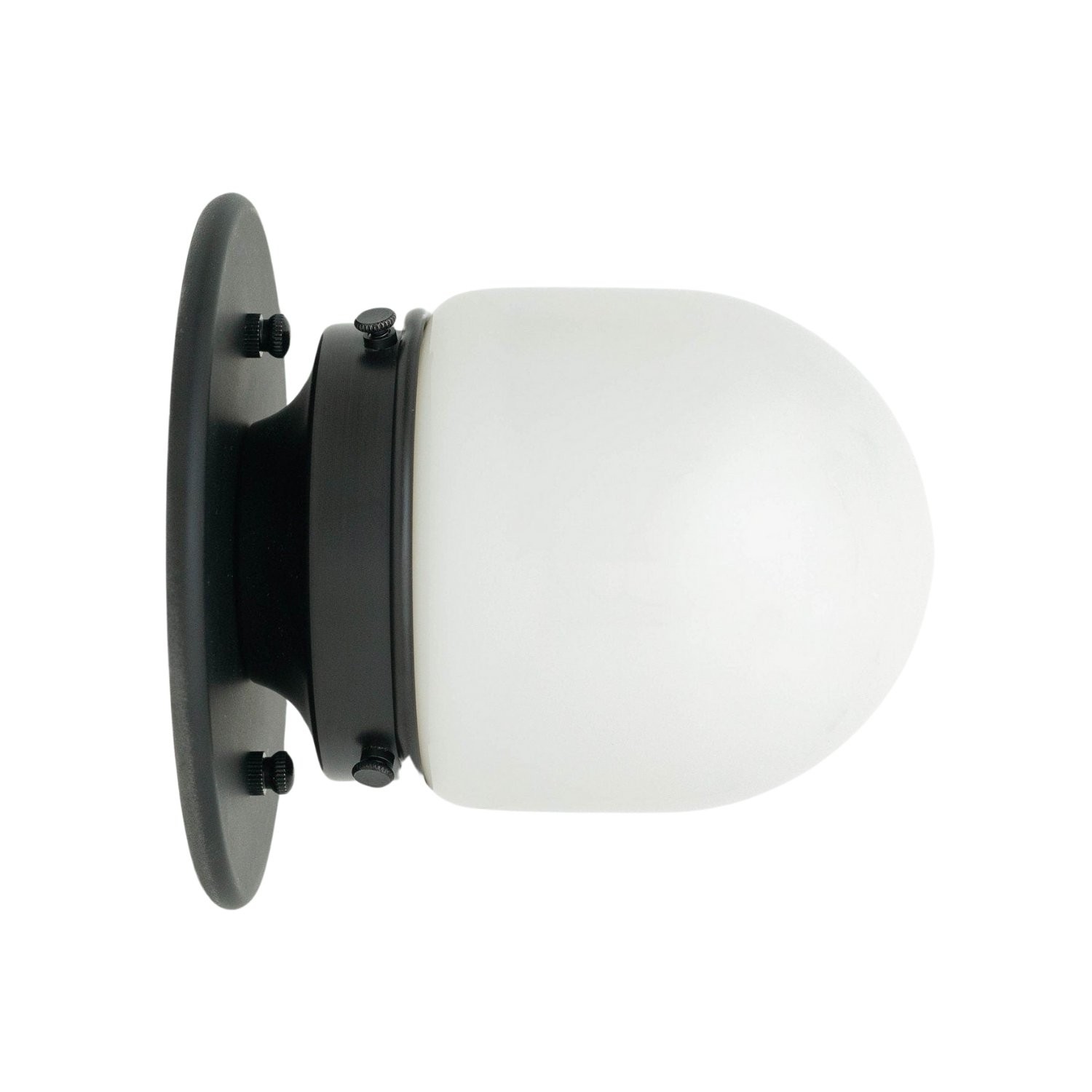 Opalume Glass Ceiling Light and Wall Light - Art Deco Small Globe Fixture for Entryway K1456