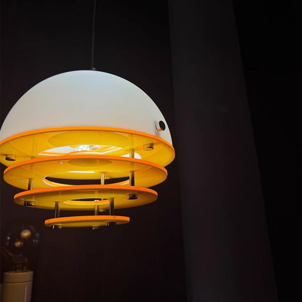 Afterglow Layered Acrylic Bauhaus Sunset Pendant Light - Ambient Pendant Light for Living Area K889