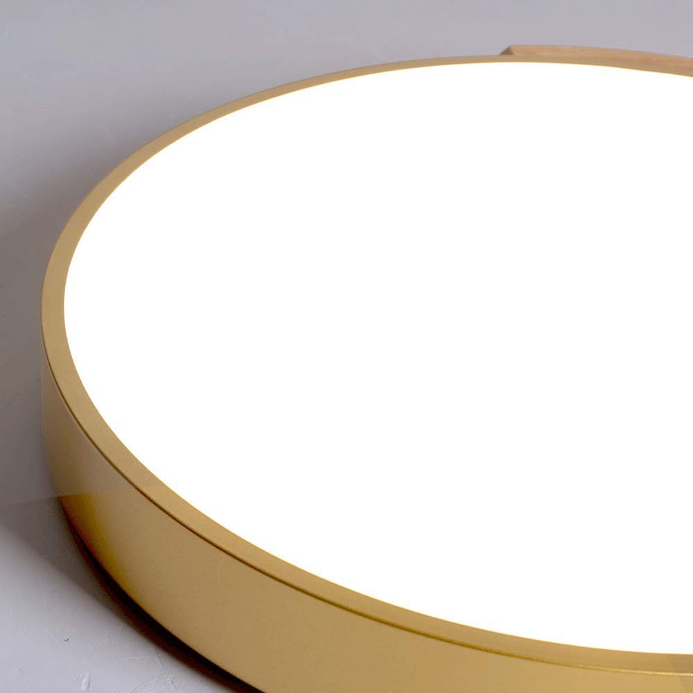 Modern Wooden Slim Round Led Ceiling Light K171