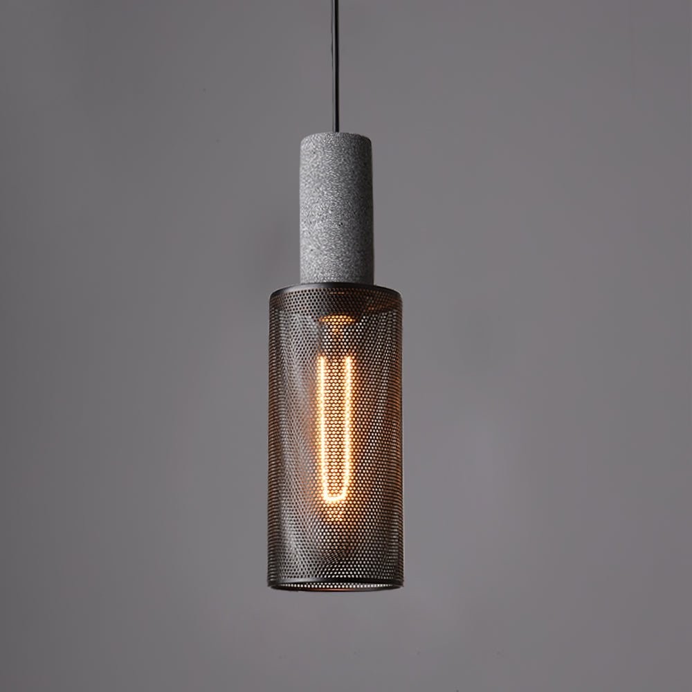 Cement Mesh Pendant Light K308