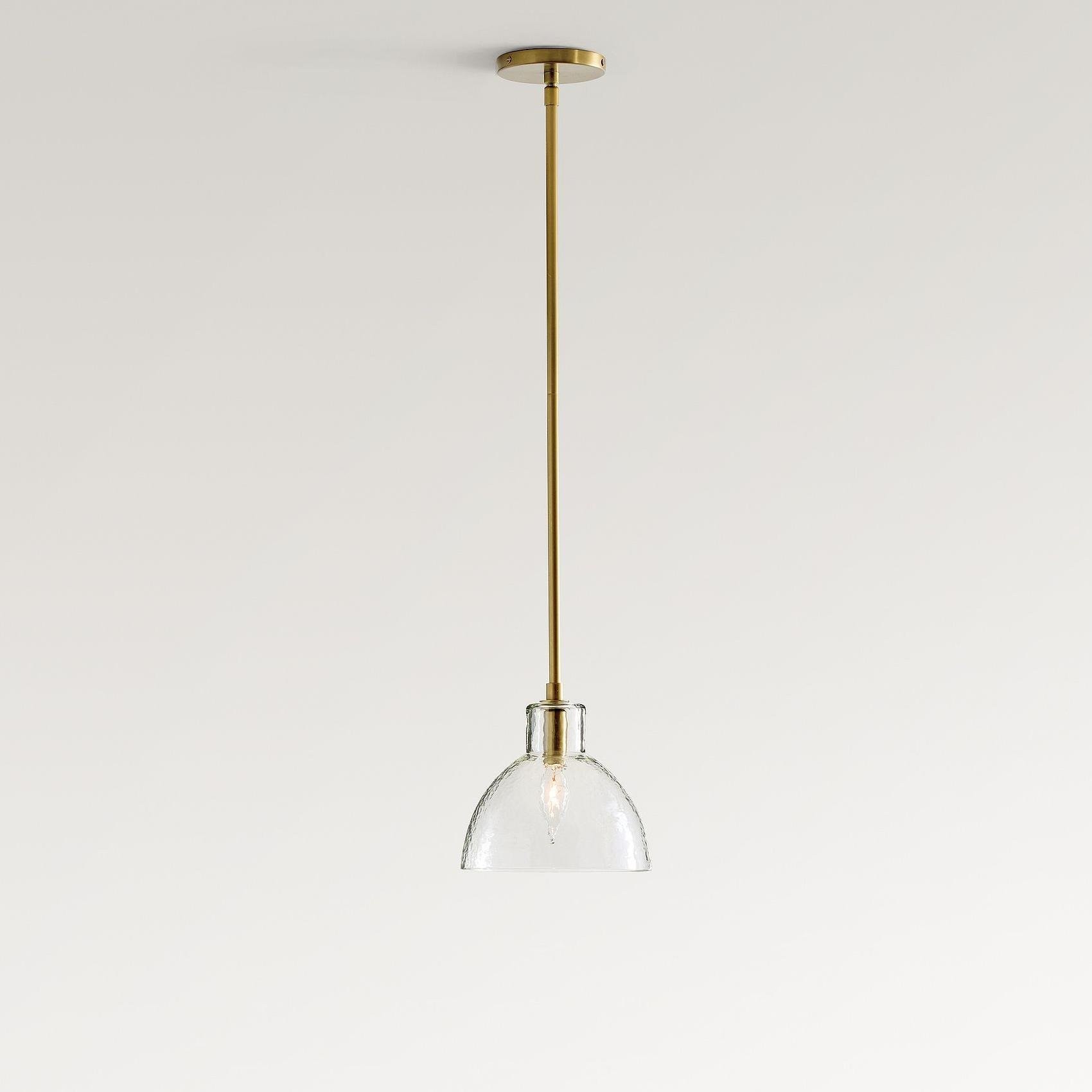 Glavira Modern Glass Pendant Light - Stylish Hanging Lamp for Dining Room K1313