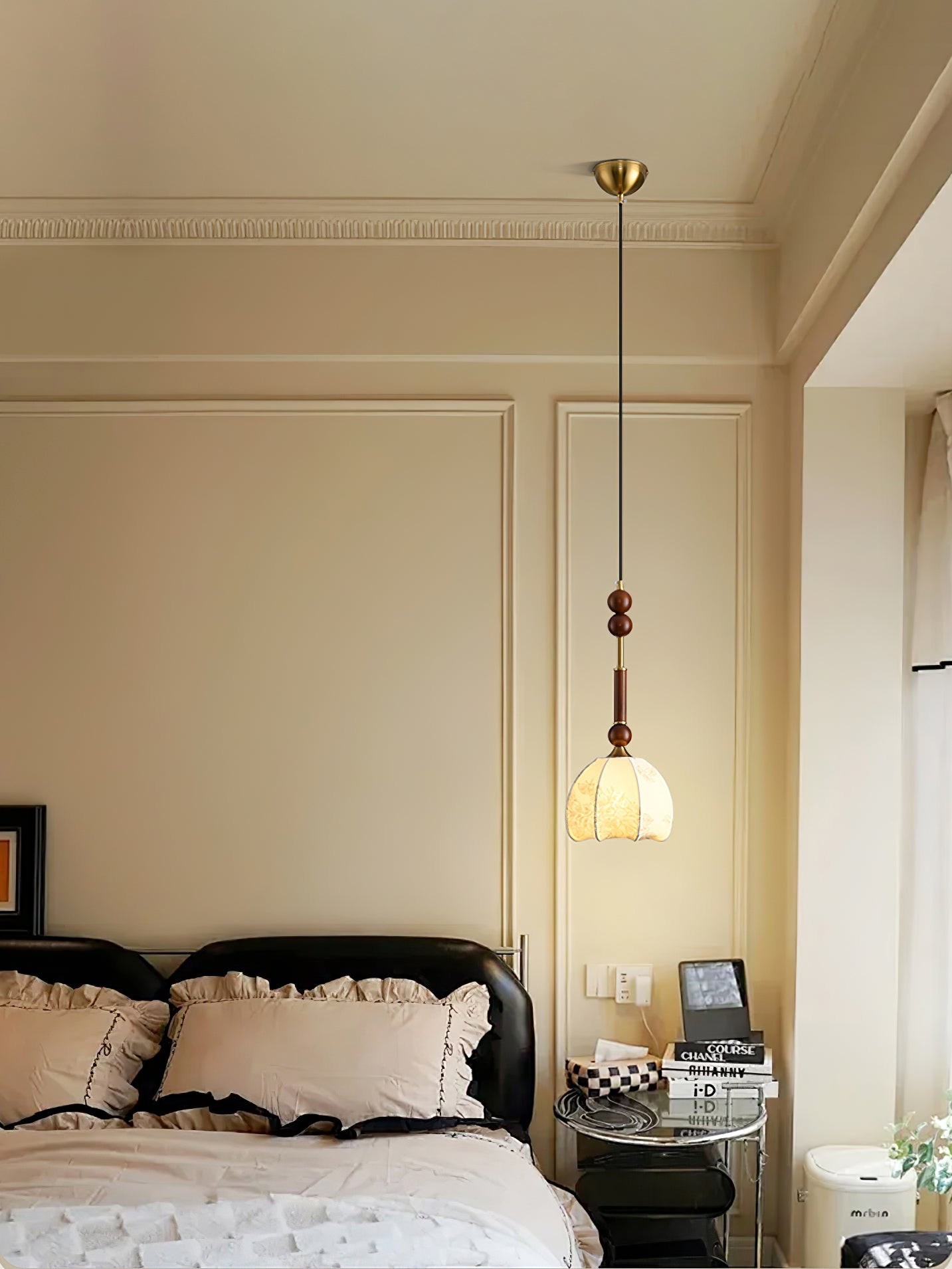 Retro Solid Wood Series Pendant Lamp K637