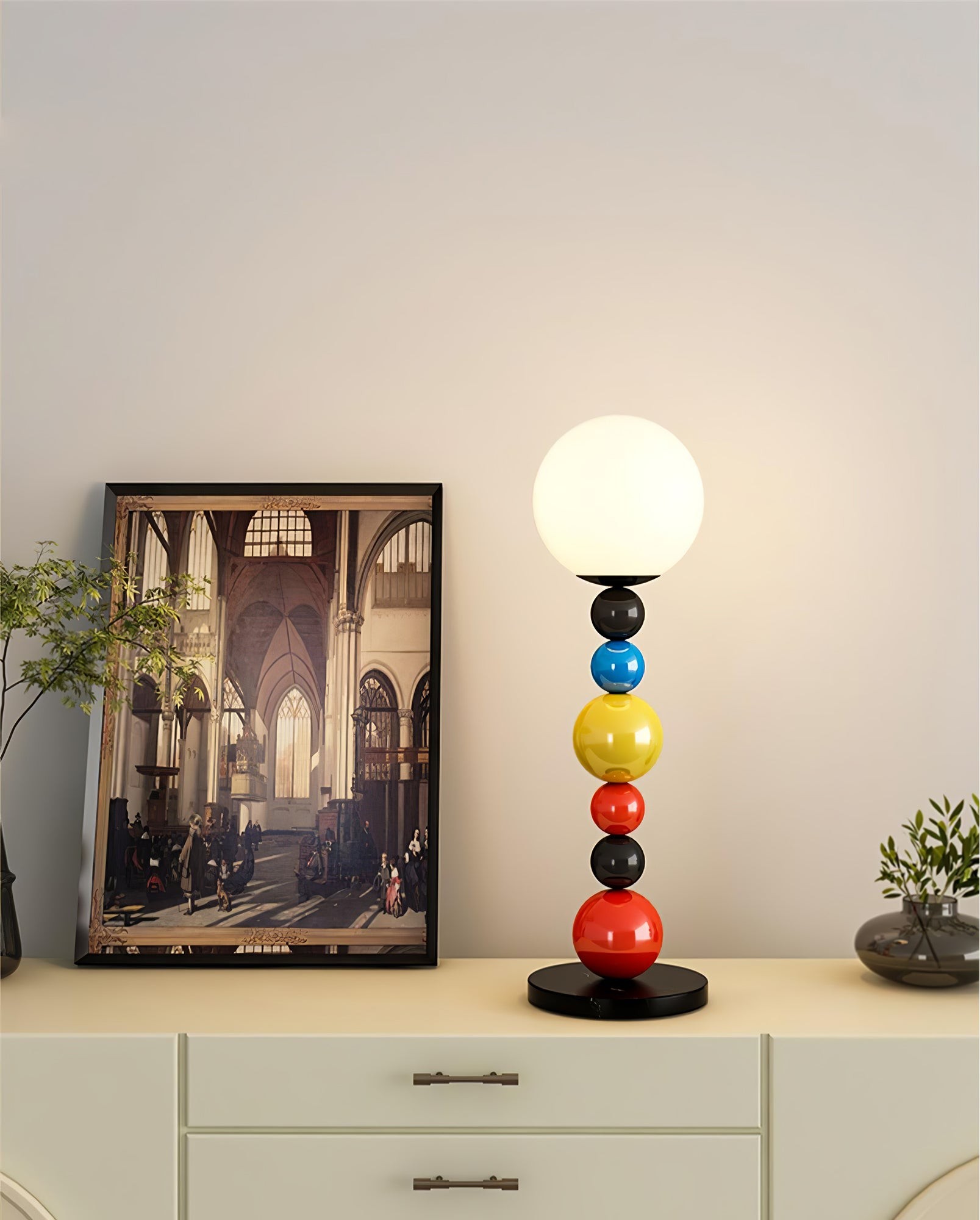 Colorful Round Ball Floor Lamp K327