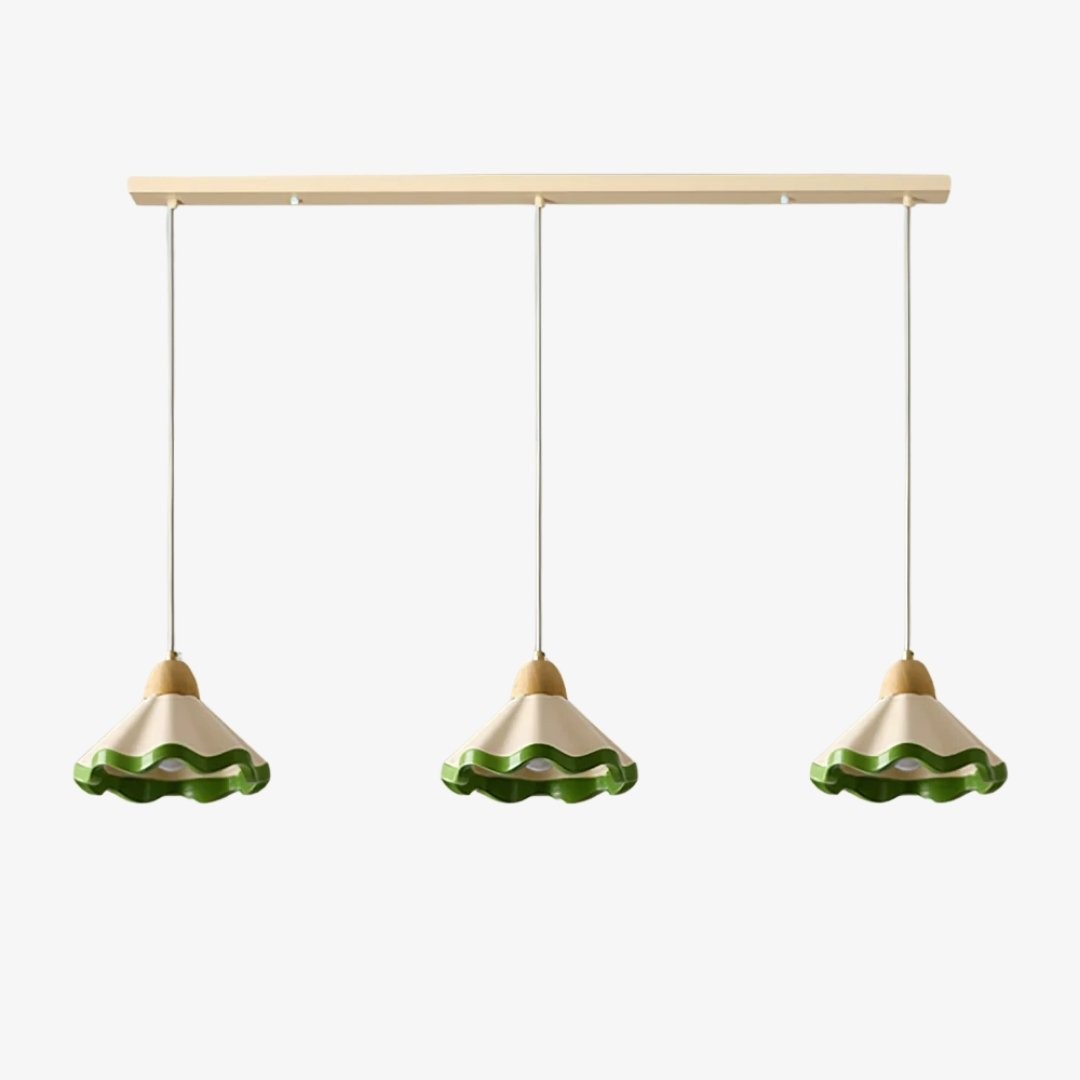 Moliro Minimalist Gently Curved Pendant Light for Kitchen and Dining Room K2092