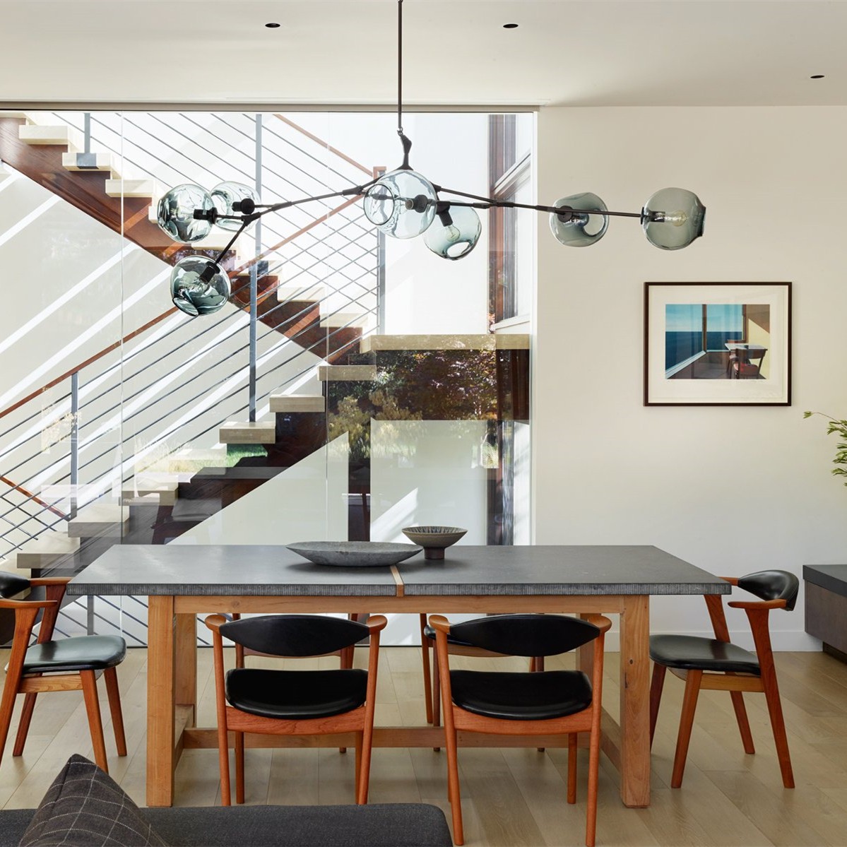 Branching Bubble Chandelier