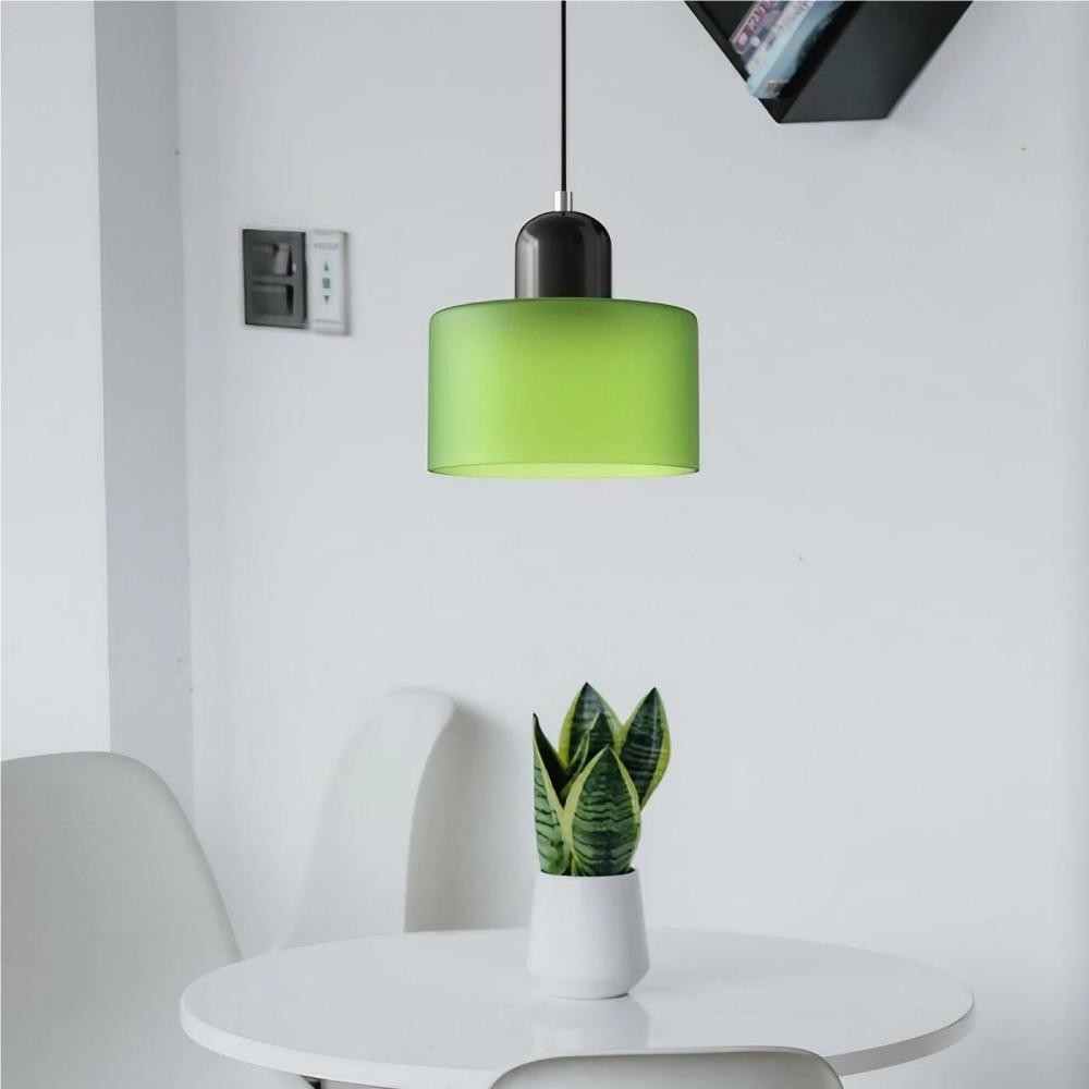 Morandi Cylinder Glass Pendant Light K30