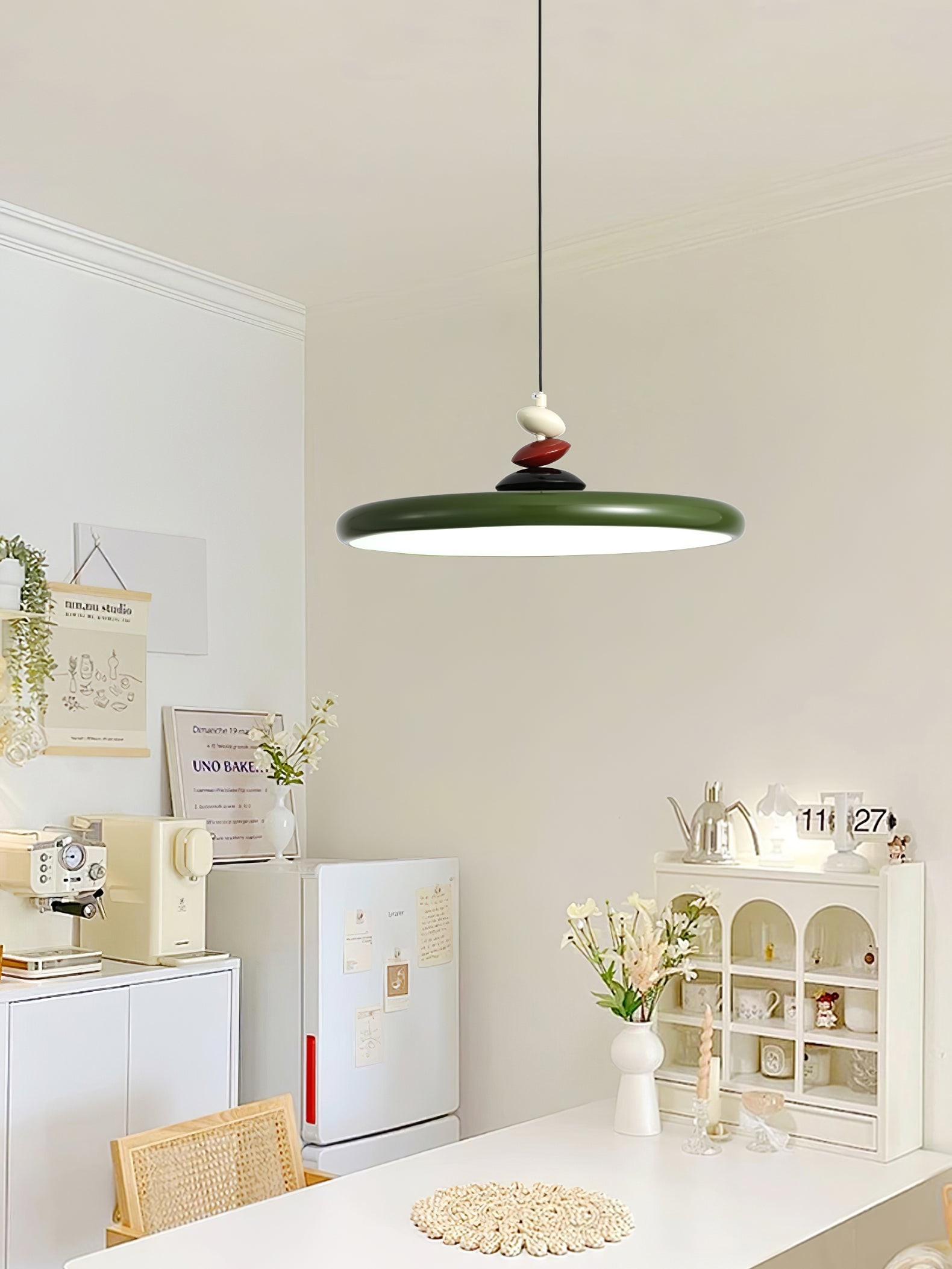 Nordic UFO Colorful LED Pendant Light K784