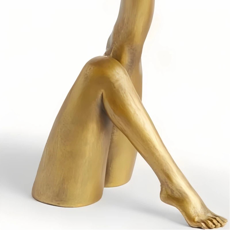 Kickra Sexy Legs Candle Holder - Modern Metal Base for Dining Table and Home Decor K2221