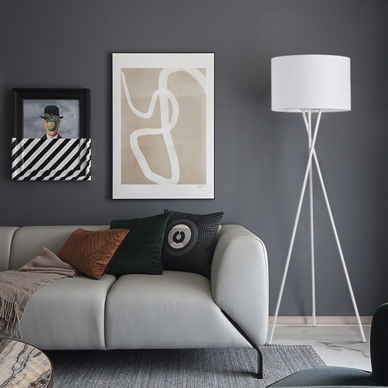 Living Room Modern Tripod LED Floor Lamp