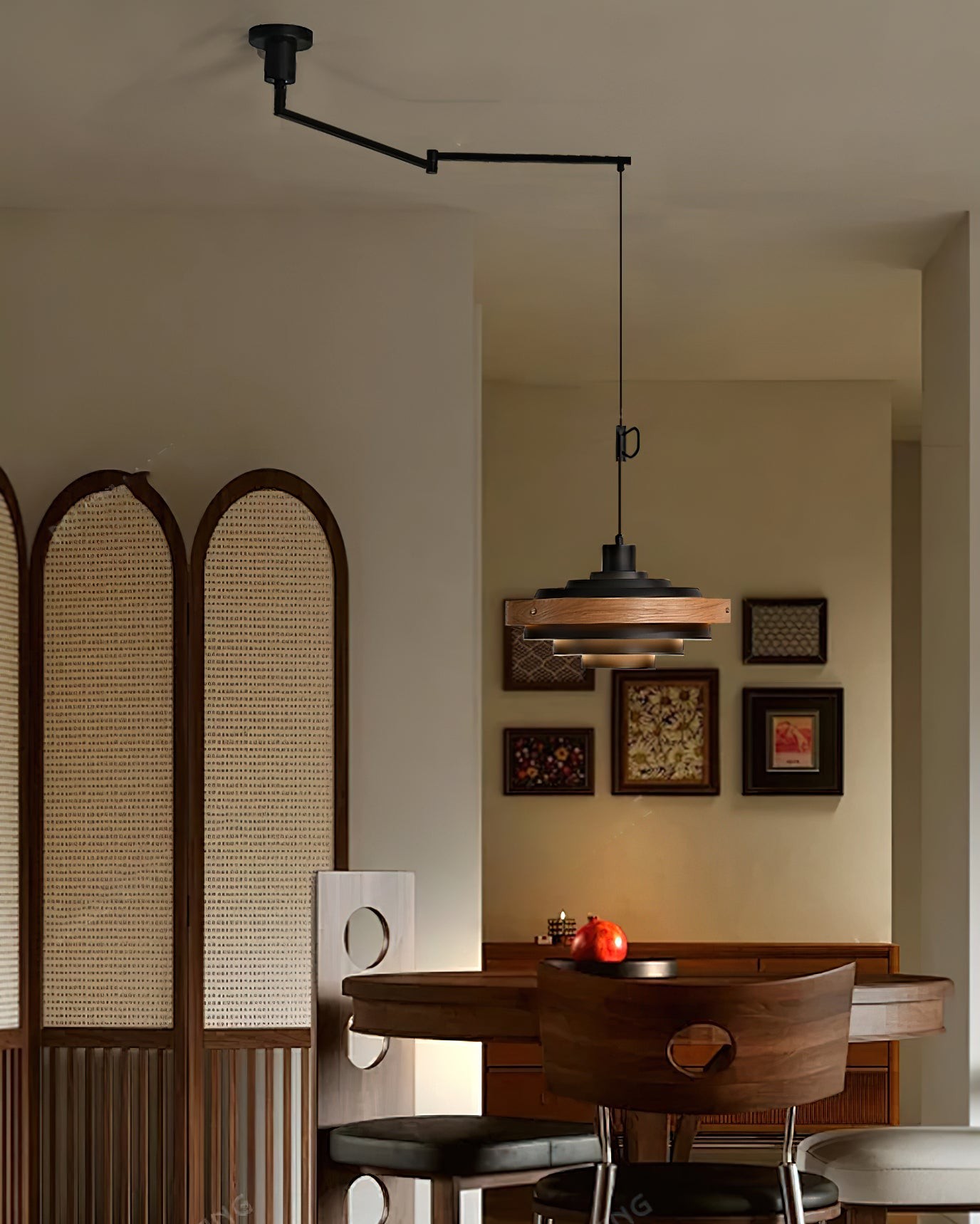 Rancho Swing Arm Pendant Light K1072