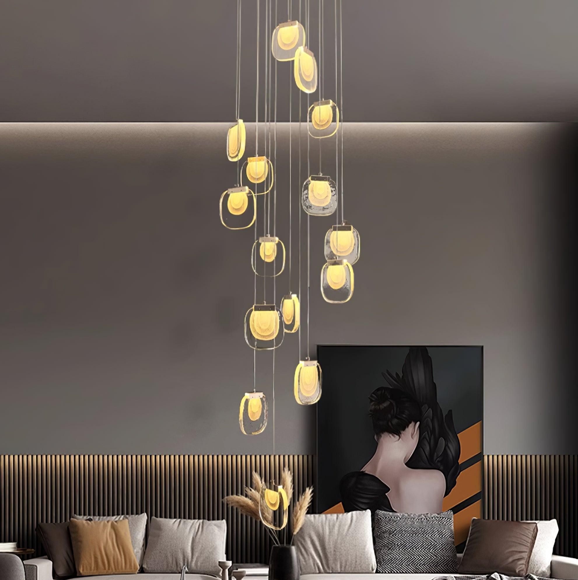 Glass Ripples Pendant Lamp K408