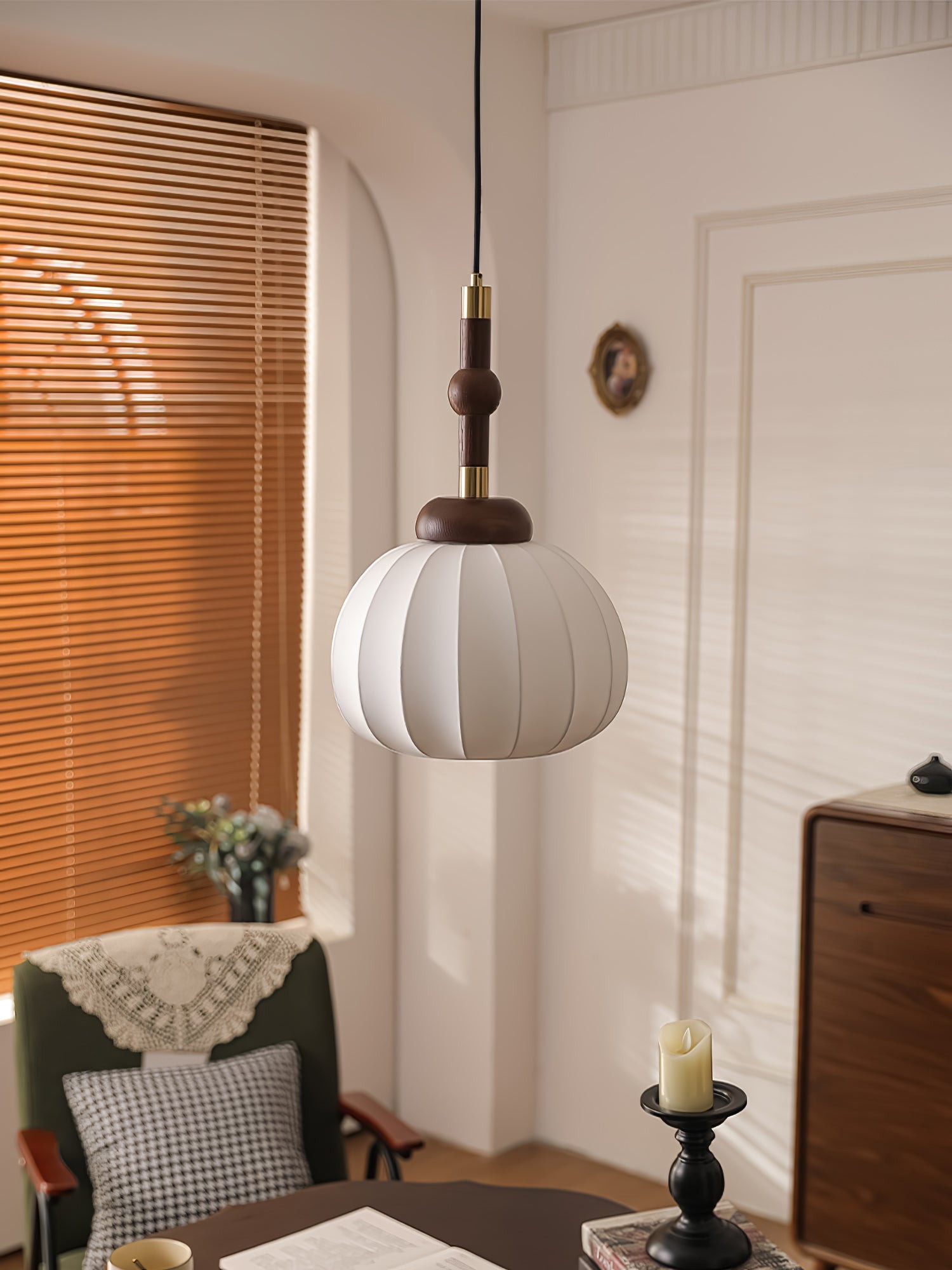 Silk Globe Pendant Lamp K664