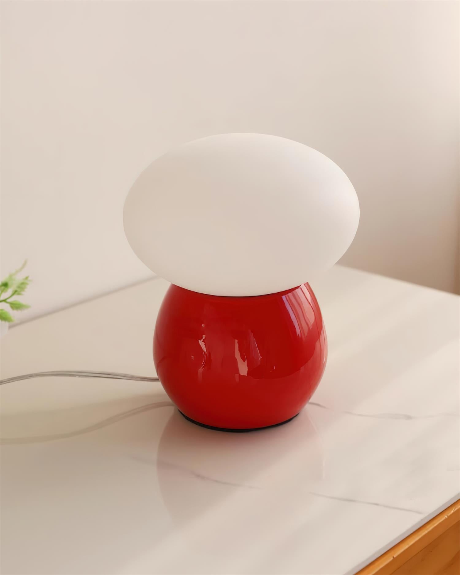 Modern Cream Style Mushroom Table Lamp K684