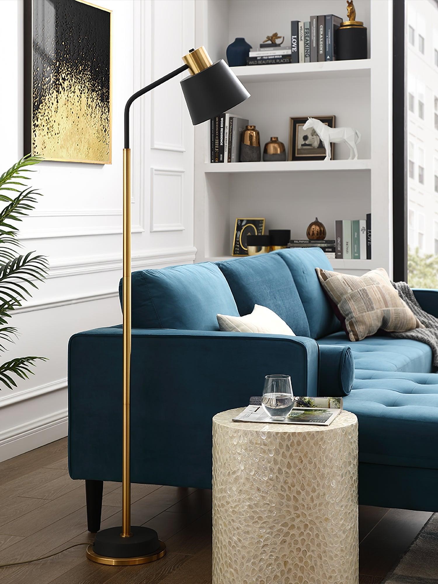 Modern Simple Luxury Metal Color Blocking Floor Lamp K370