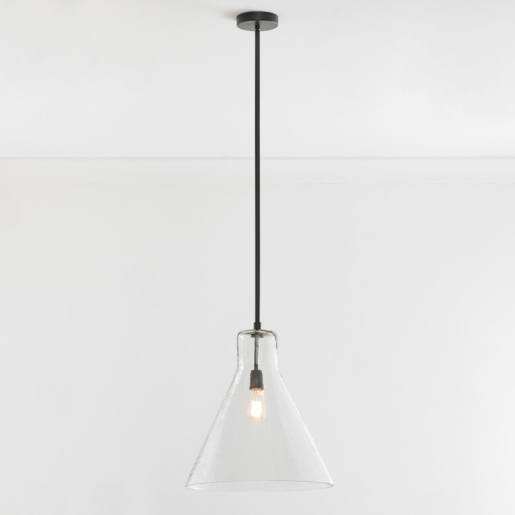 Glavira Modern Glass Pendant Light - Stylish Hanging Lamp for Dining Room K1313