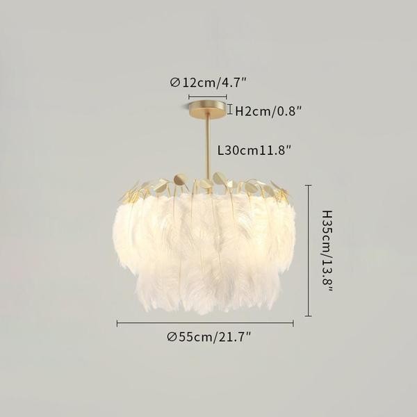 Feather Pendant Lamp