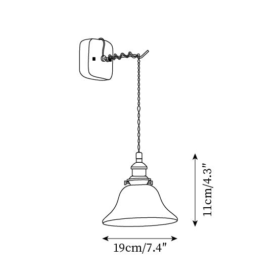 Bell Brass Wall Lamp K255
