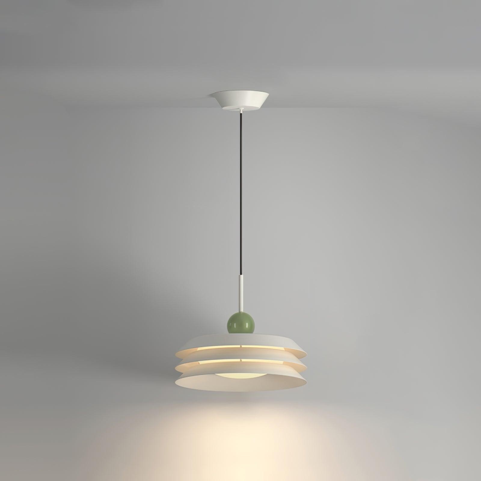 Nordic Creative Cream Style Multi-Layer Pendant Lamp For Living Room K529