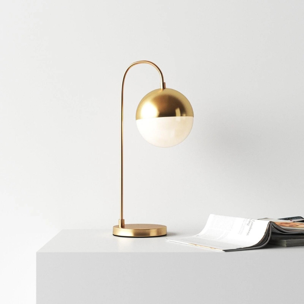 Golden Foliage Elegance Table Lamp D843