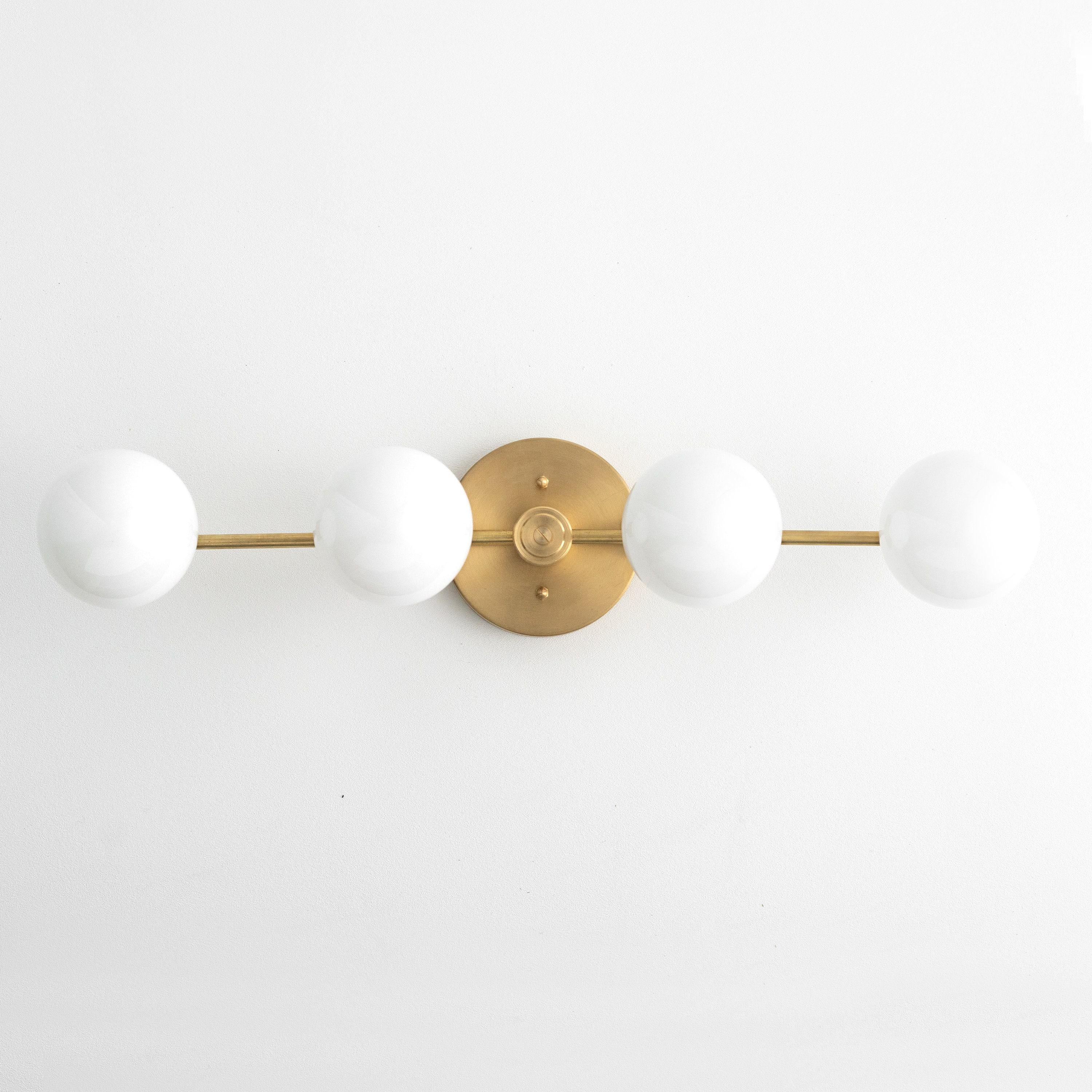 Glorica Glass Long Vanity Light - Modern Minimalist Wall Sconce Design K1452