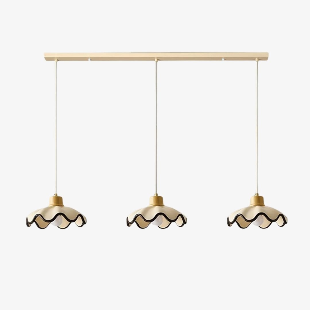 Moliro Minimalist Gently Curved Pendant Light for Kitchen and Dining Room K2092
