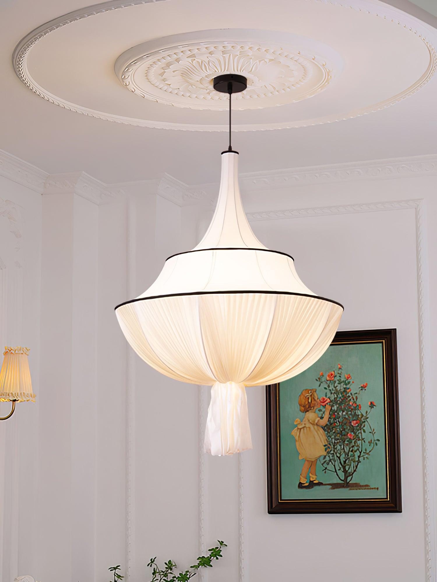 Fabric Art Decorative Pendant Lamp K499