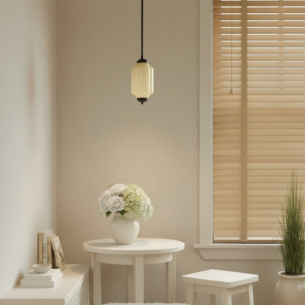 Eloise Simple Glass Irregular Lantern Pendant Lamp K836