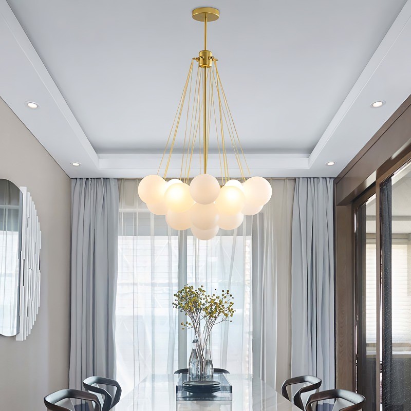 Cloud Orb Chandelier