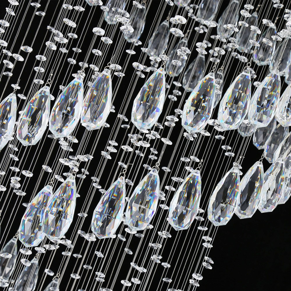 Kiki Luxury Rotary Crystal Chandeliers