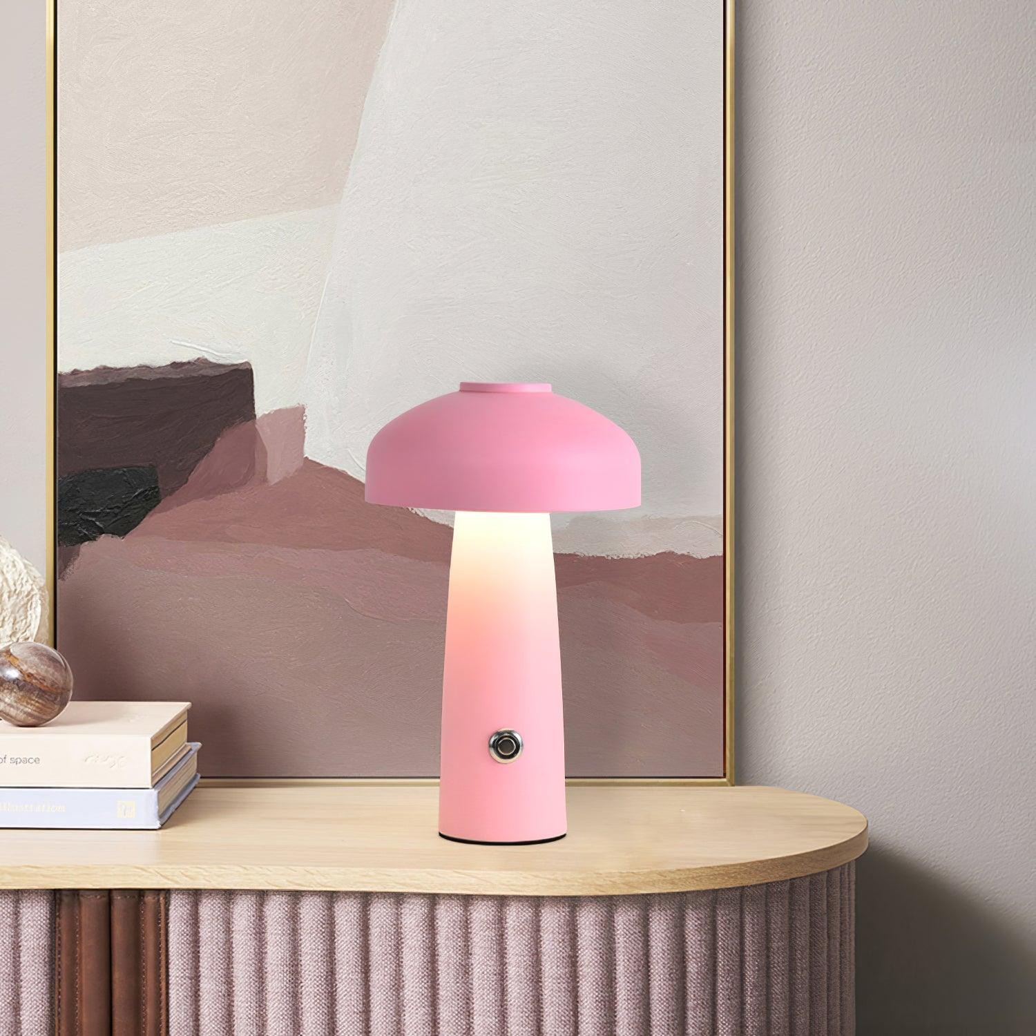 Mushroom Built-in Battery Table Lamp K451