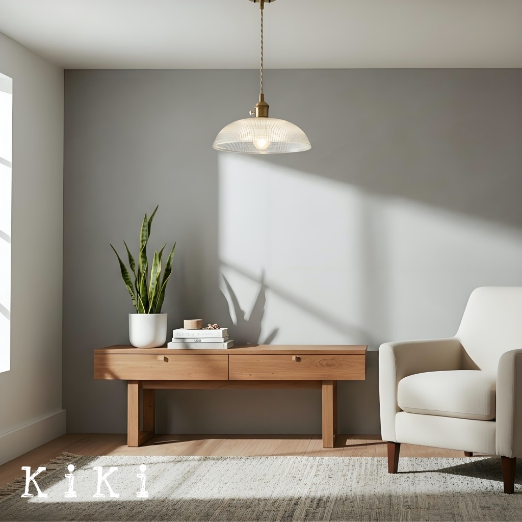 Velaris Ribbed Spiral Pendant Light - Modern Dome Pendant Lamp for Living Room K2288