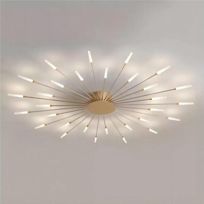 Modern Sputnik Fireworks Flush Mount Ceiling Light K27