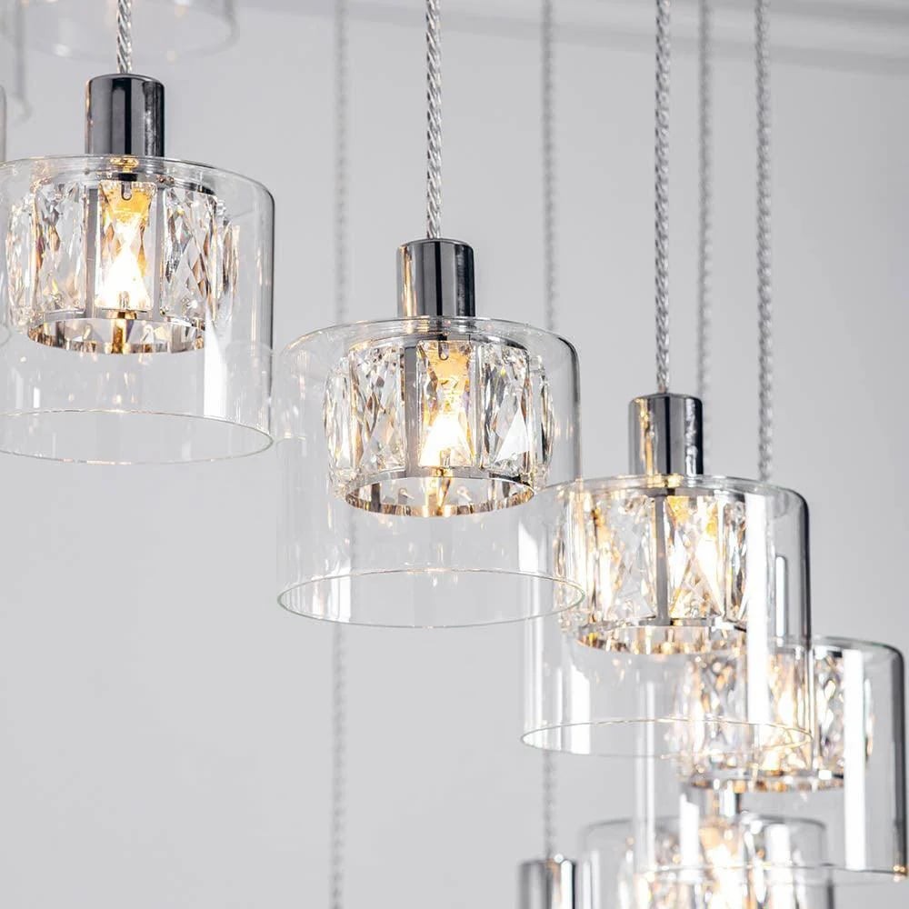 Glomara Sculpted Metal Pendant Lamp - Transitional Sconce Ambient Lighting K1959