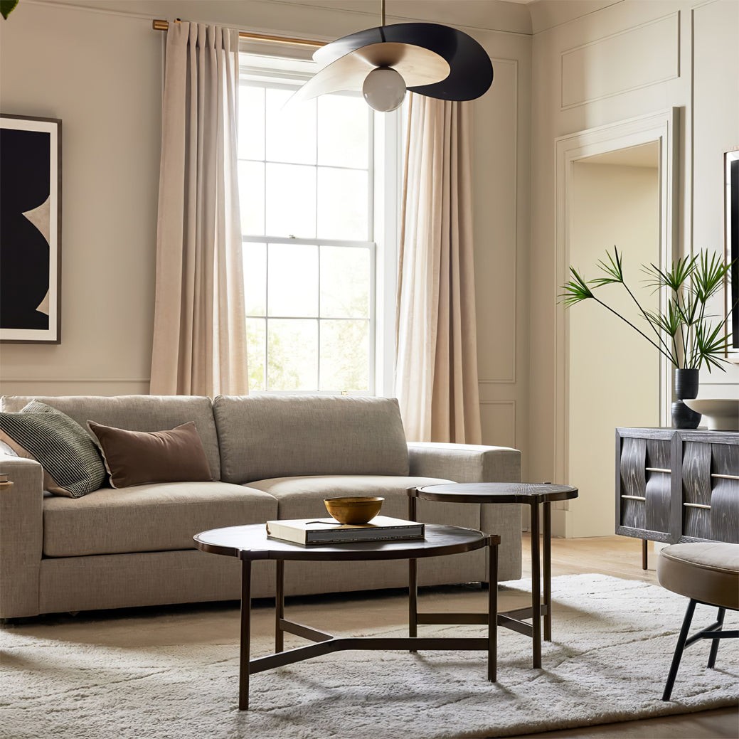Nordic Simple Double-layer Spherical Glass Ball Chandelier K556