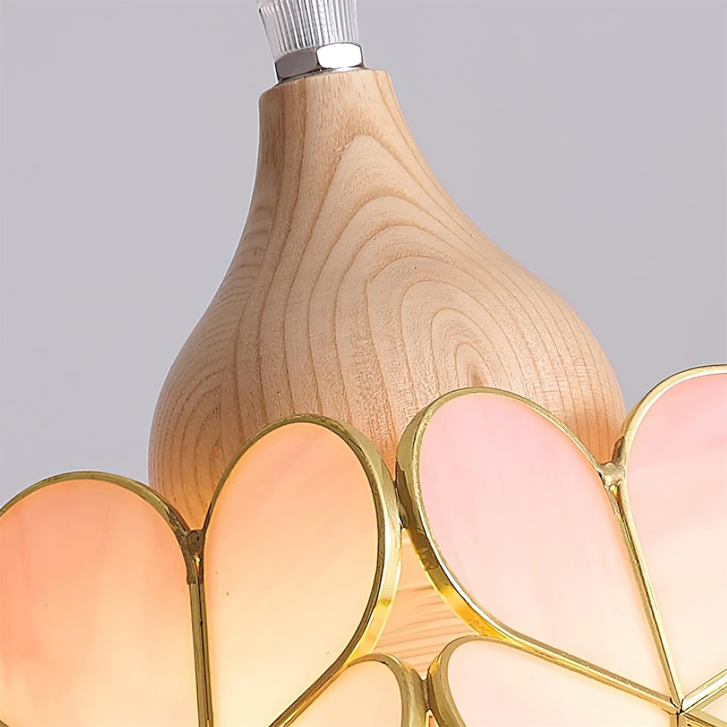 French Creative Pastoral Style Flower Pendant Light K487