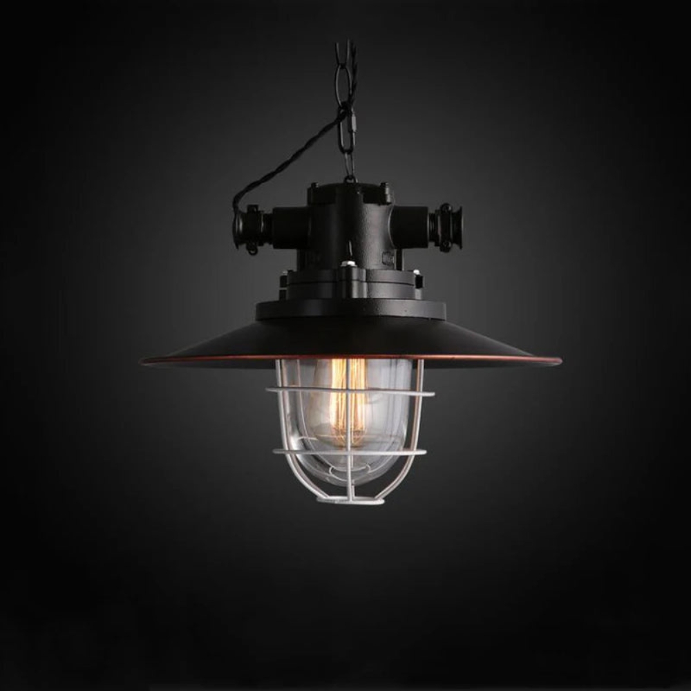 Brilliant Aluminum Industrial Pendant Lamp D814
