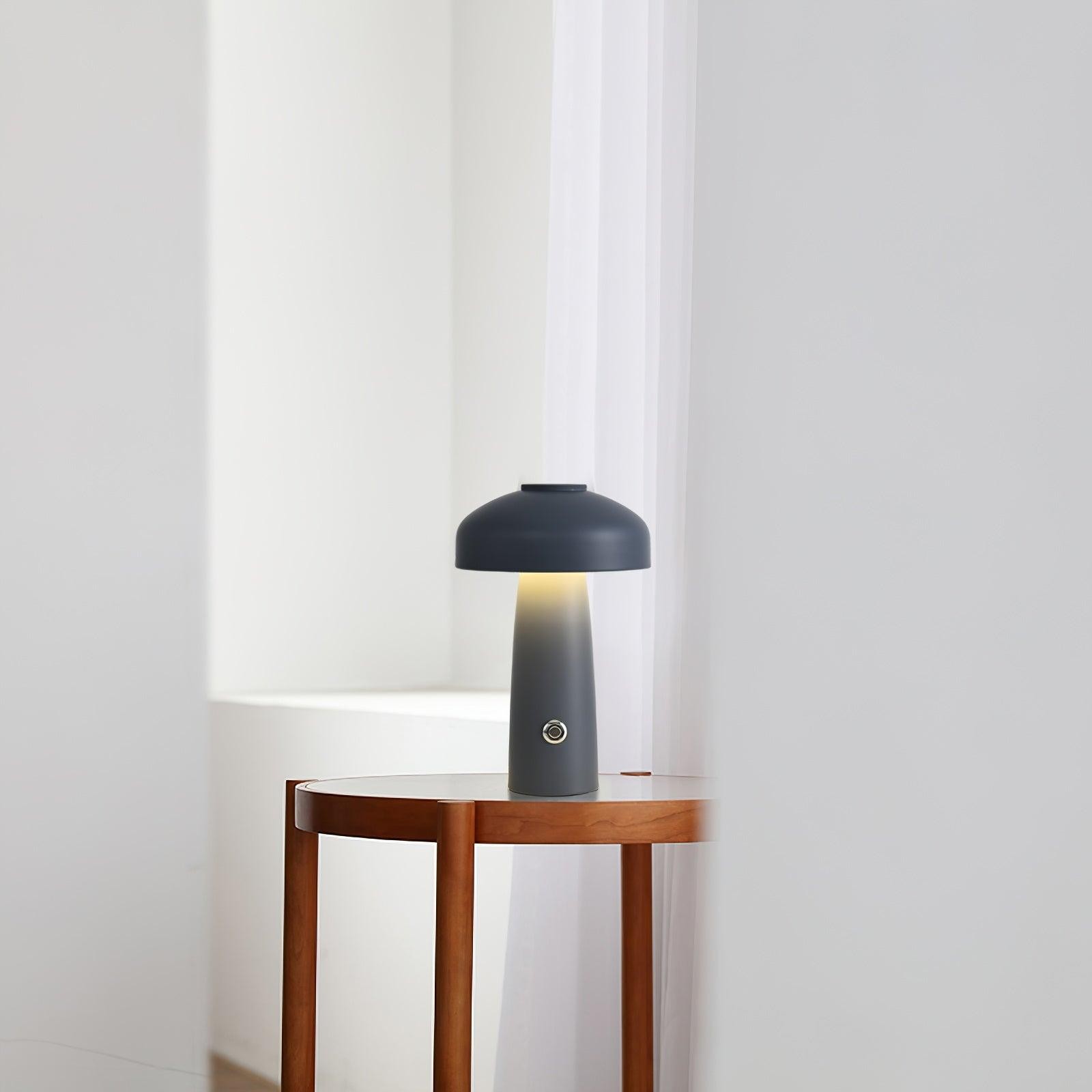 Mushroom Built-in Battery Table Lamp K451