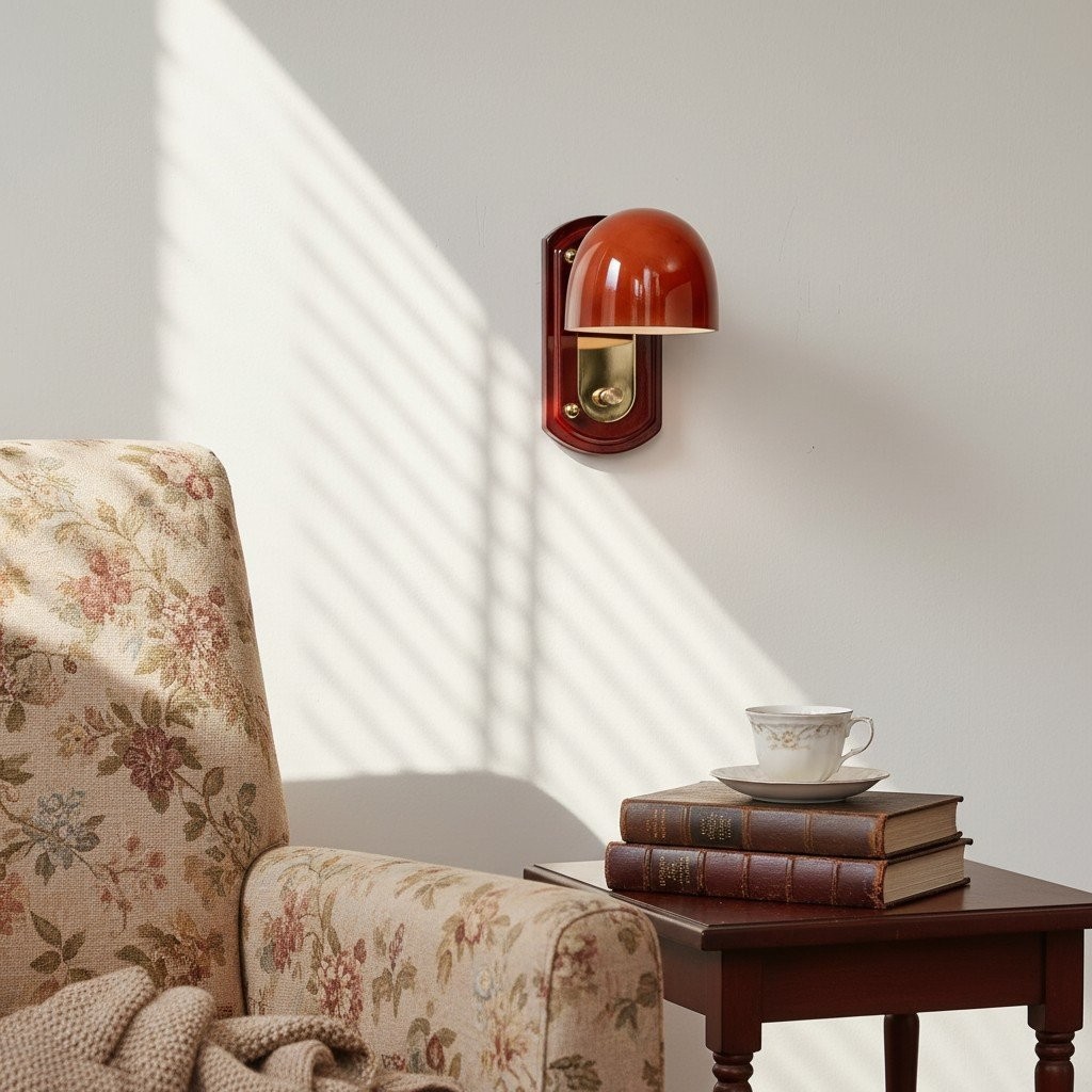 Livessa Wall Lamp Sculptural Glass Modern for Bedroom Living Room K2117