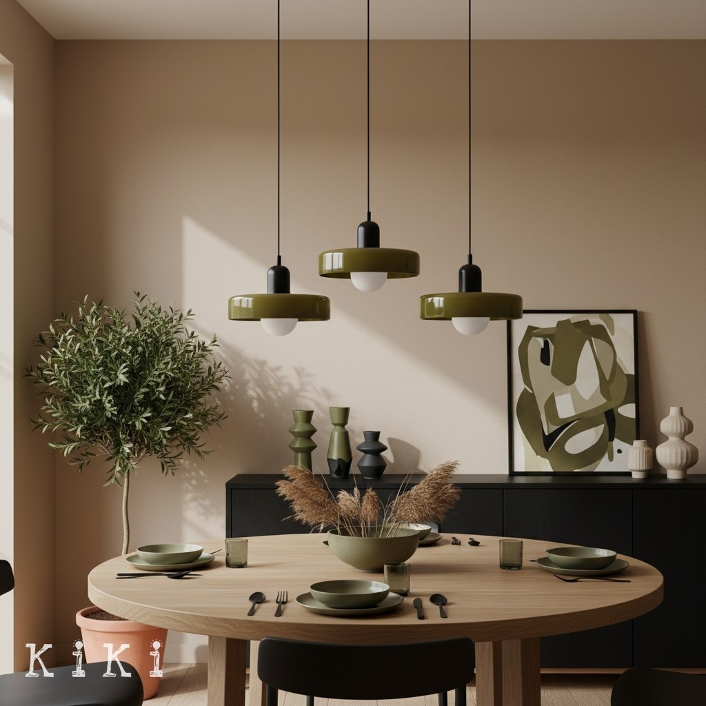 Disc Orb Pendant Light