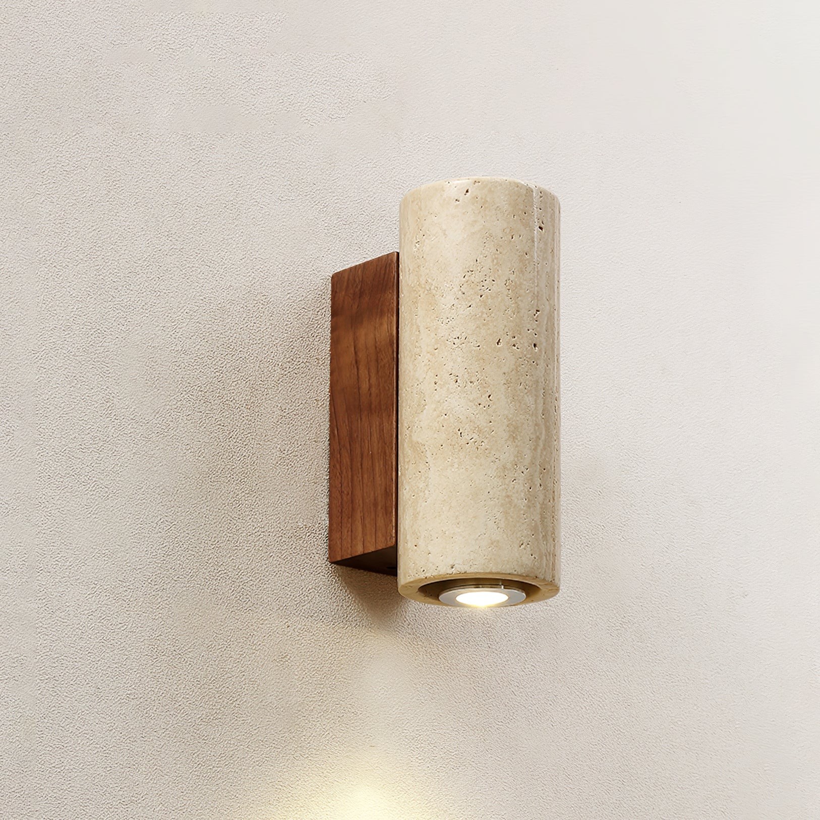 Vintage Marble Travertine Wall Lamp K264