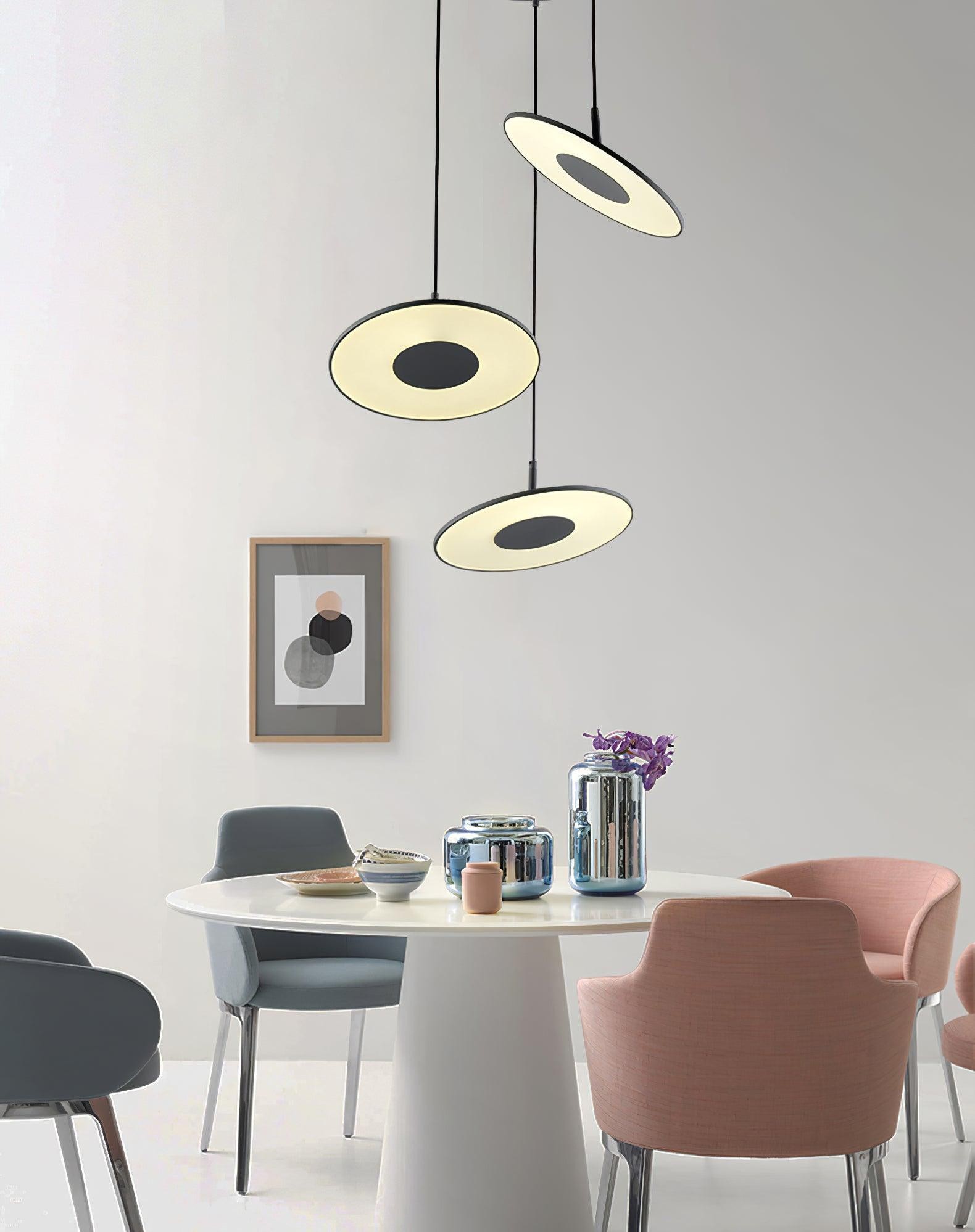 Round Disc Pendant Lamp K321