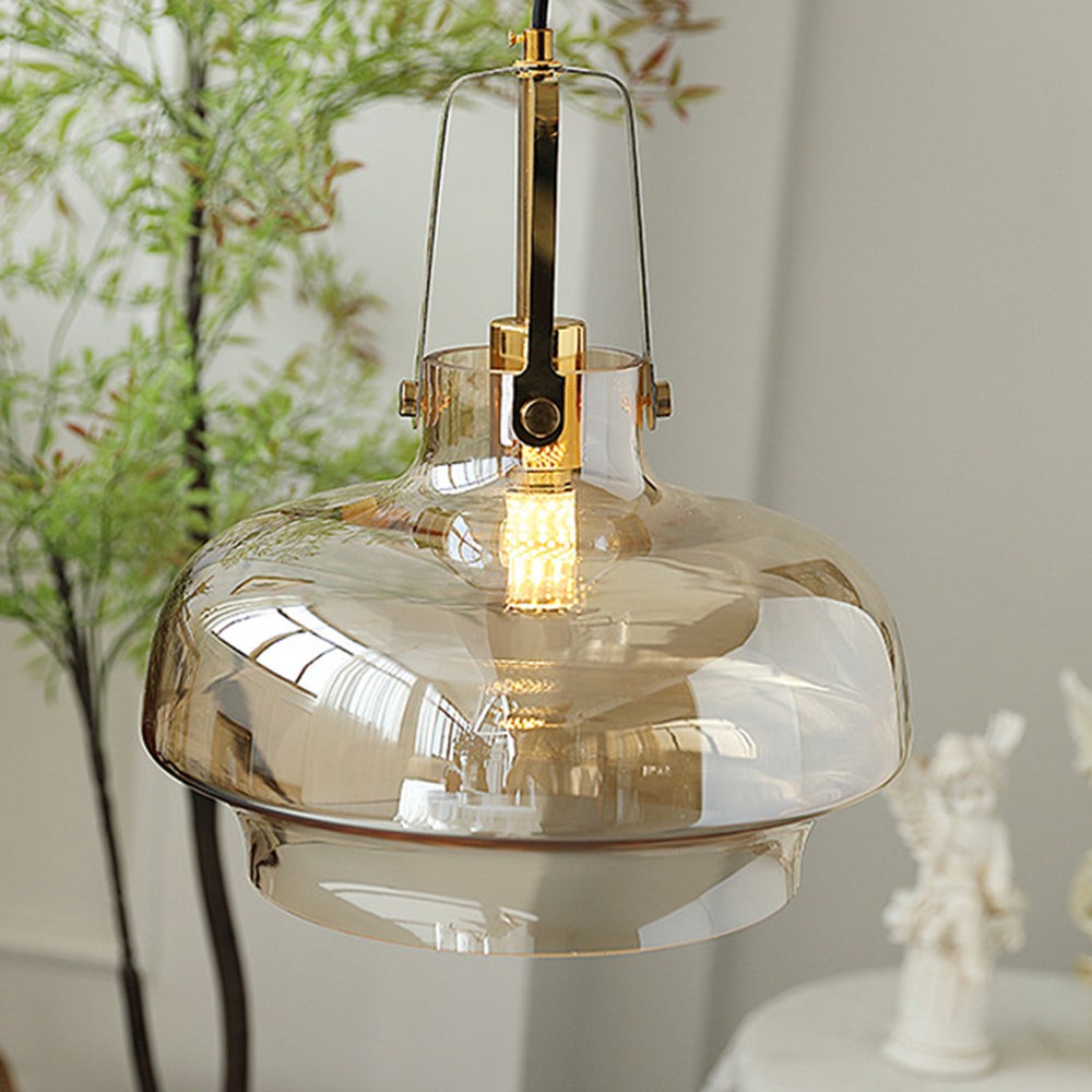 Modern Unique Shaped Fish Tank Glass Pendant Light K1226