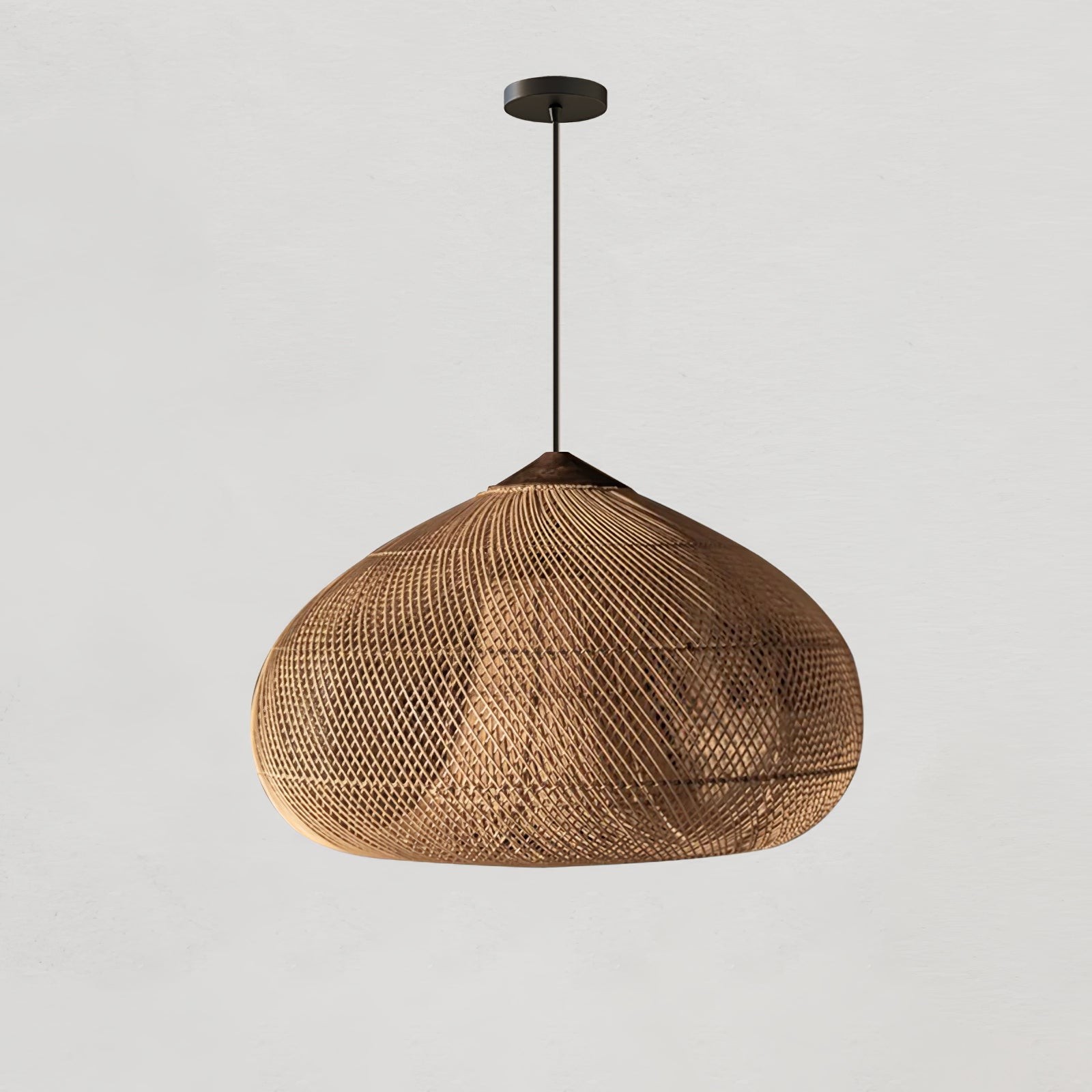 Harp Braided Rattan Pendant Lamp K1175